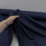 Костюмная ткань для шитья синяя