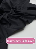Ткань плащевая софтшелл черная — изображение 2