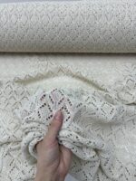 Ажурный трикотаж вязаный ткань для шитья — изображение 2