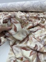 Вискозный шелк ткань для шитья с принтом цветы — изображение 6