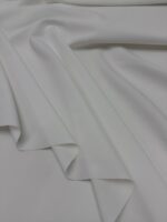 Ткань костюмная молочно-белая — изображение 8
